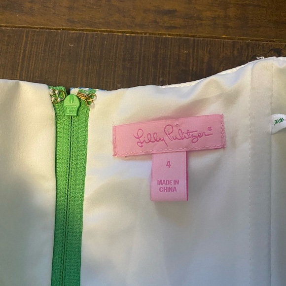 Lily Pulitzer Langley floral strapless dress - Picture 10 of 11